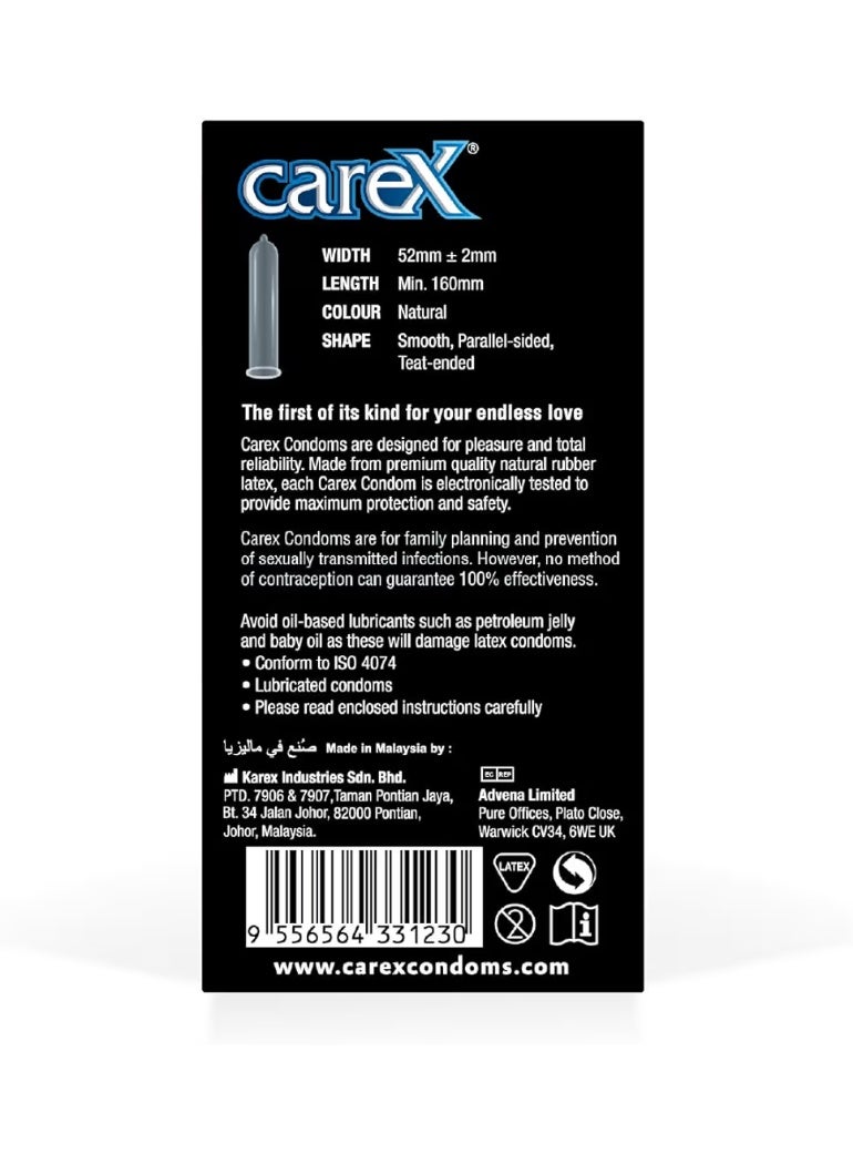 كيركس واقيات ذكرية كلاسيك من كاركس 12 قطعة - Image 3